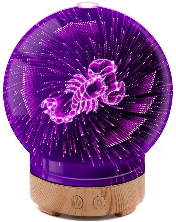 Oil Diffuser Cool Mist Glass Humidifier
