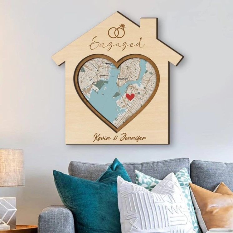 Wooden Anniversary Gift for Family