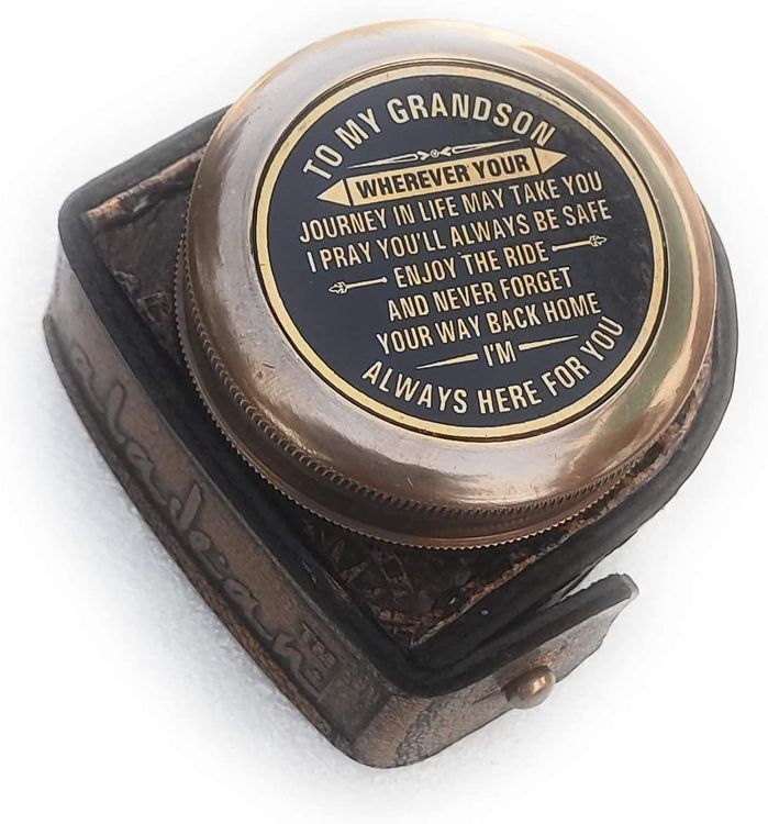 Grandson Brass Compass