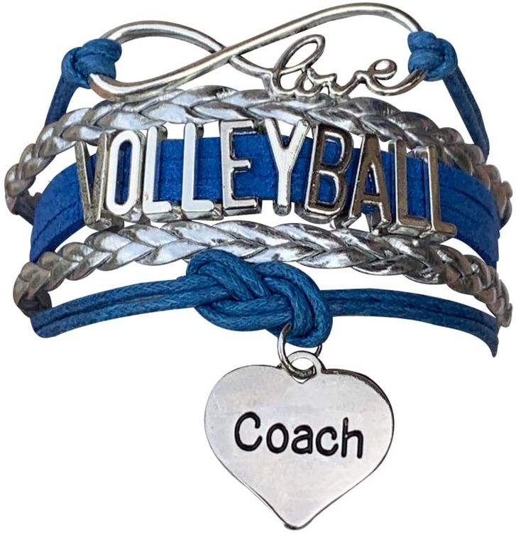 Volleyball Coach Charm Bracelet