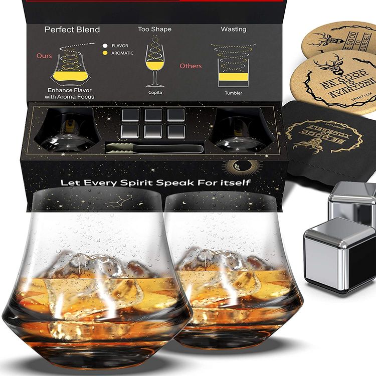Bourbon Glasses Gift Set