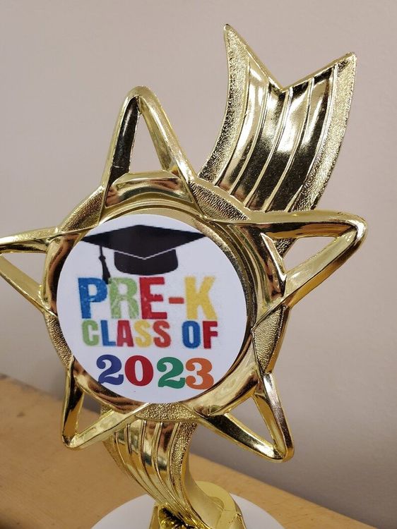 Graduation Trophy for Pre-K