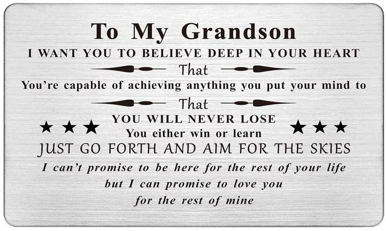 Grandson Wallet Card