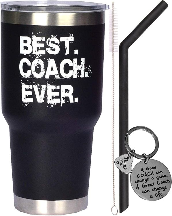  Eaasty Coach Gifts for Men Best Coach Tumbler Includes