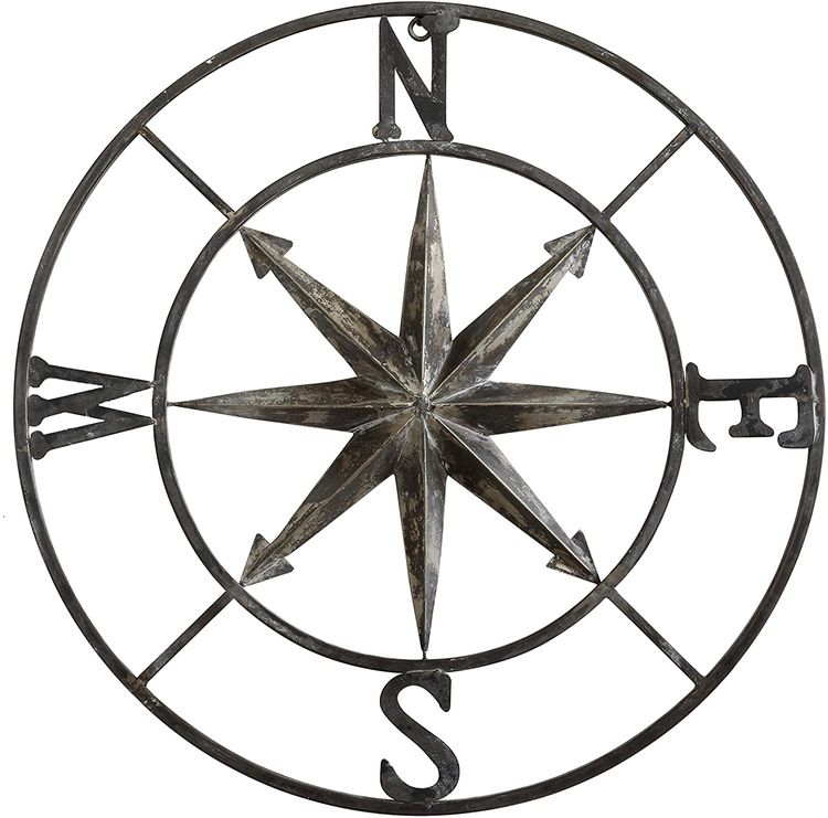 Co-op Decorative Round Metal Compass