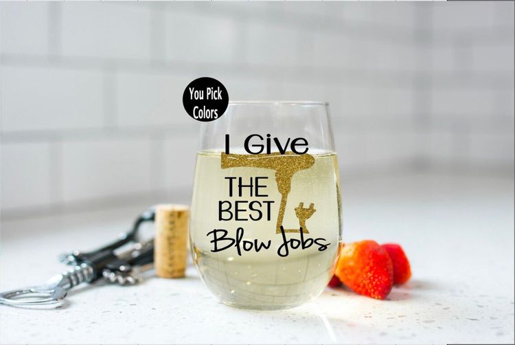 Hair Stylist Wine Glass