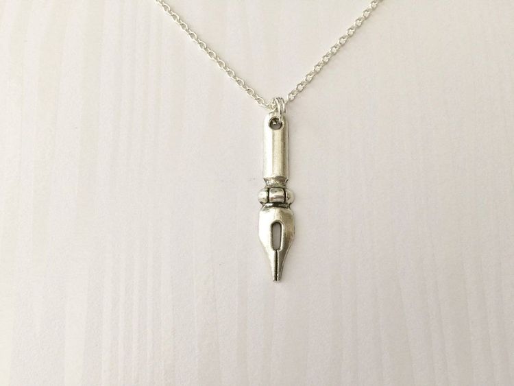 Calligraphy Pen Necklace