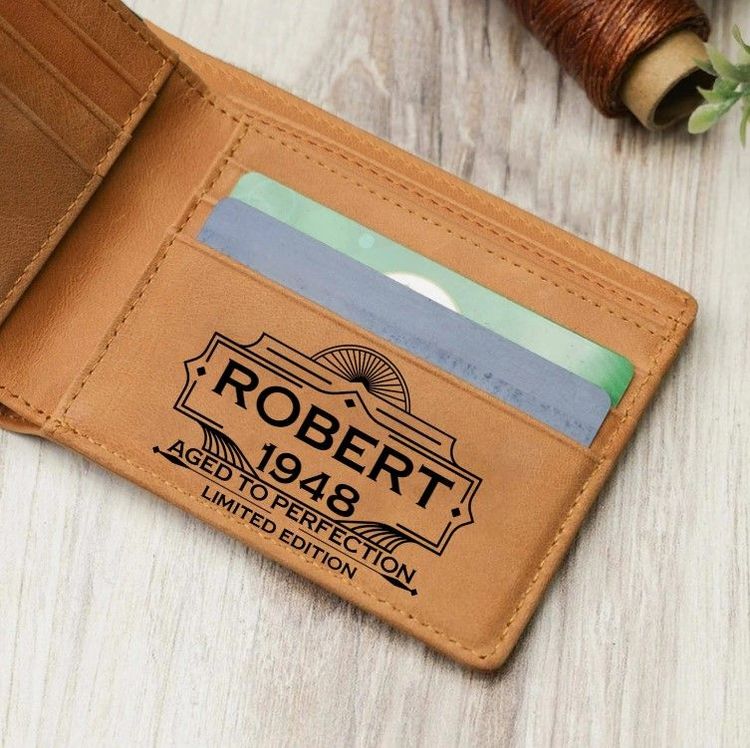 1948 Aged To Perfection Leather Wallet