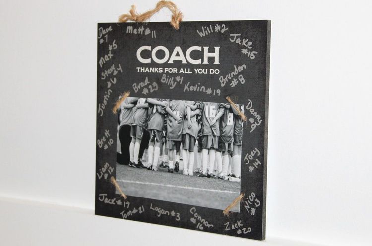 Soccer Coach Photo Frame