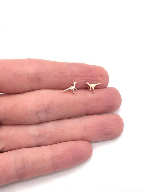 Tiny Dinosaur Earrings