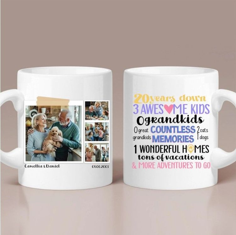 20 Years Down and More Adventures to Go Mug