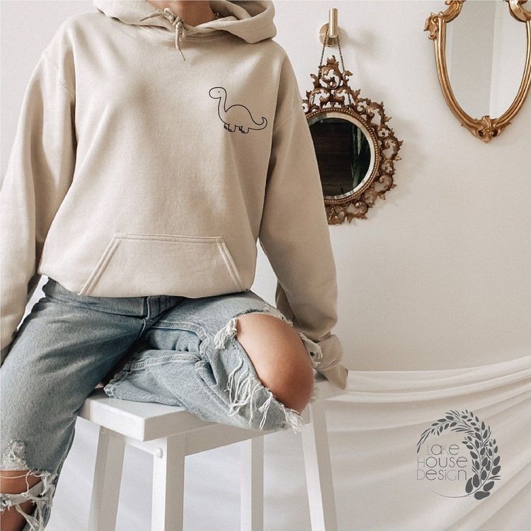 Dinosaur Pocket Hoodie
