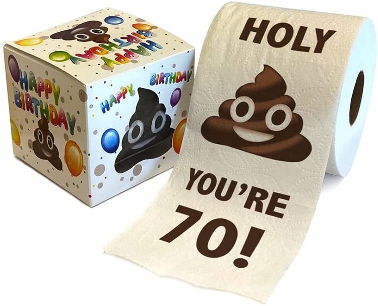 70th Birthday Toilet Paper