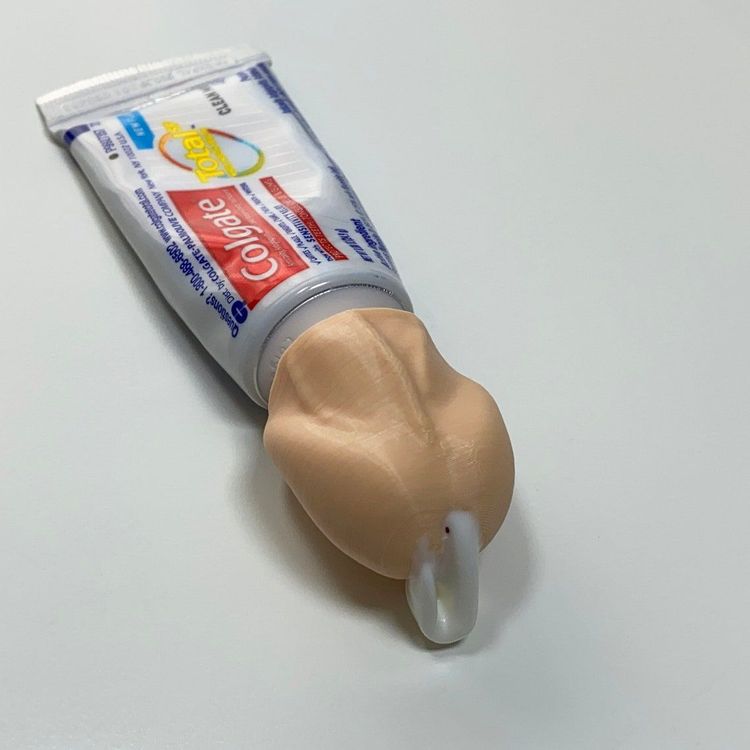 Dick-Head Toothpaste Topper