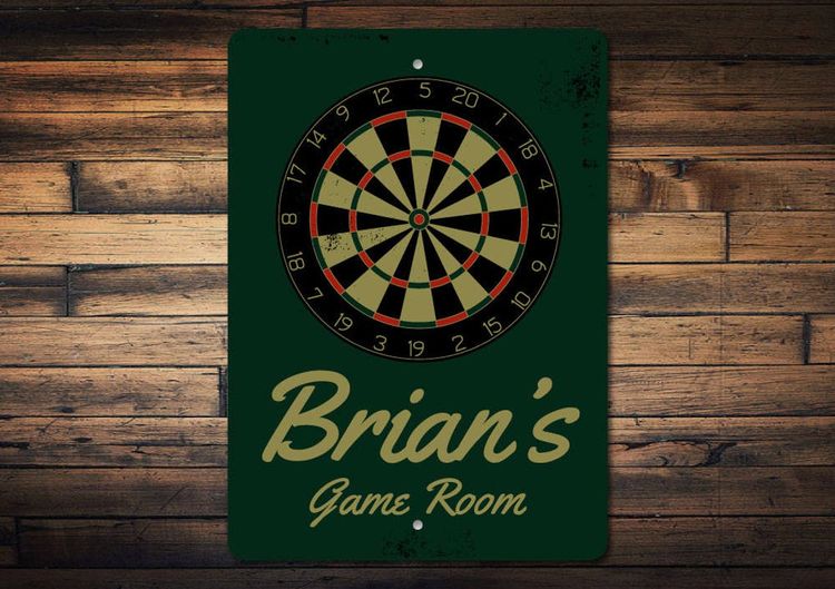 Dart Board Sign