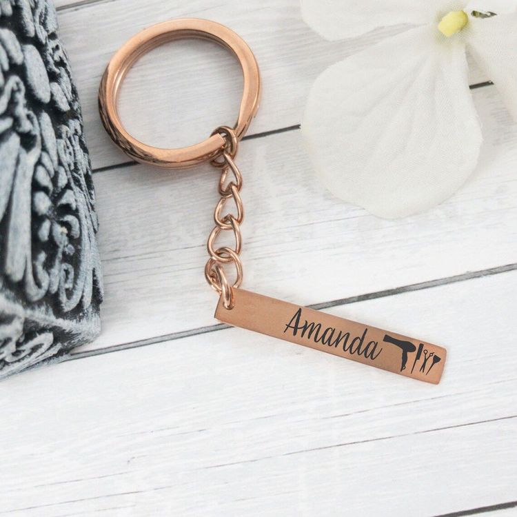 Scissors Keychain