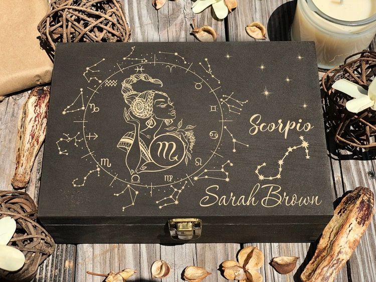 Scorpio Zodiac Box