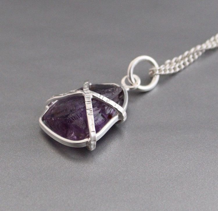 Natural Amethyst Necklace