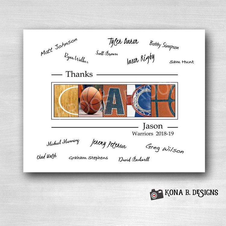 Team Signatures Frame