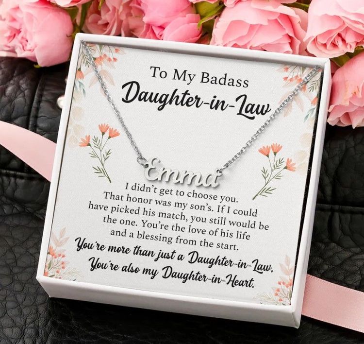 Christmas Gift For Daughter In Law, Future Daughter In Law Gifts, I did not  Get, Birthday Christmas Anniversary Gift Ideas For Daughter In Law - Sweet  Family Gift