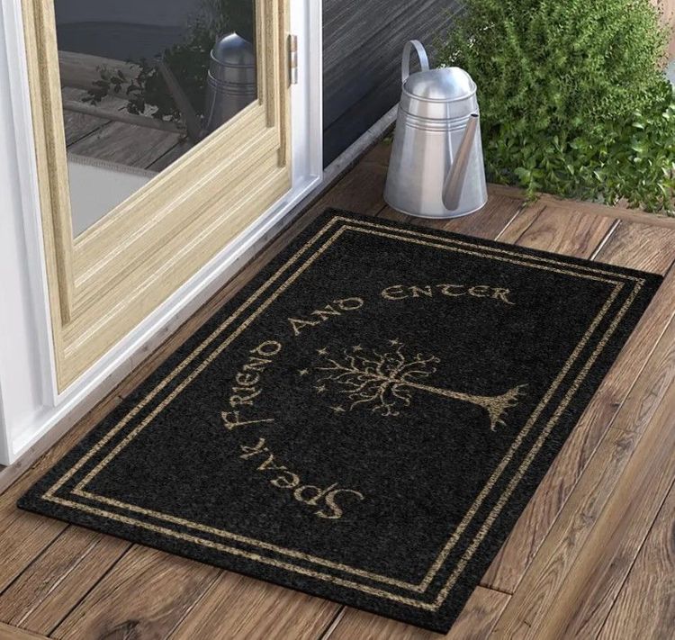 Valentine’s Speak Friend Doormat