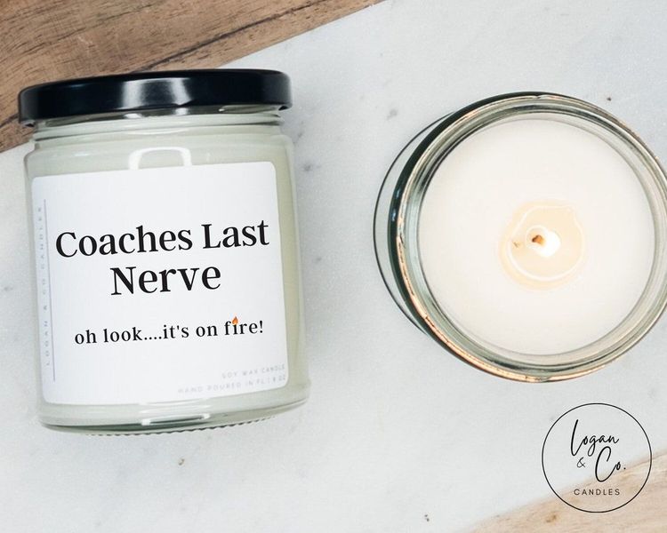 Coach Appreciation Candle