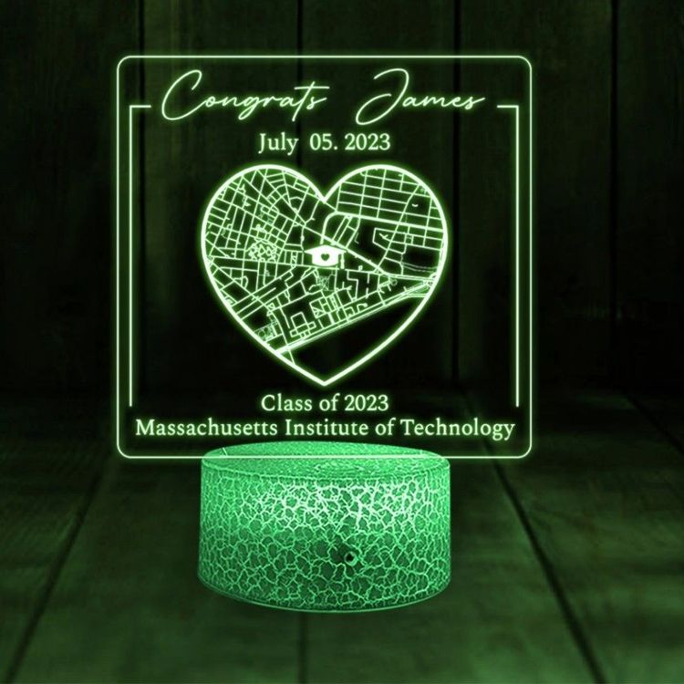 Meaningful Graduation 3D LED Light