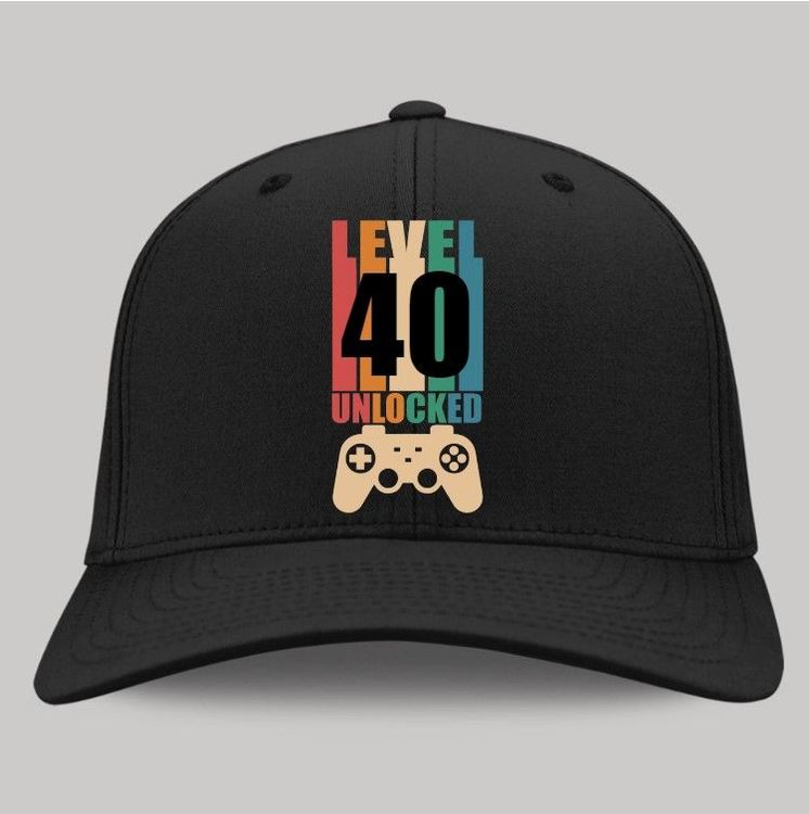 Level Unlocked Personalized Twill Cap