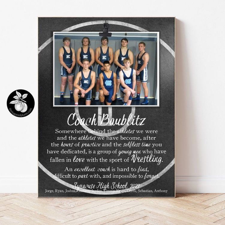 Wrestling Picture Frame