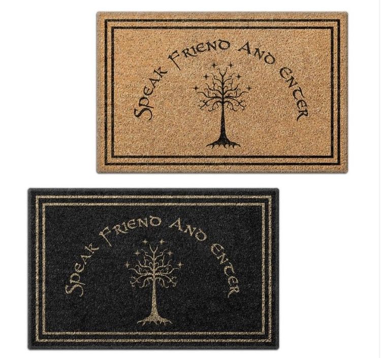 Valentine’s Speak Friend Doormat