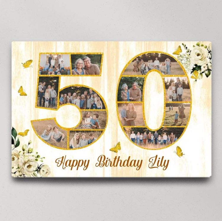 50th Birthday Gifts for Women, Fabulous 50th Birthday Gifts for Her, Unique  Gifts for Mom, Grandma, Sister, Aunt, Friend, Coworker 7 Pieces 