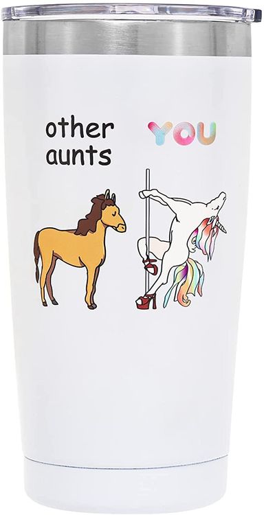 I Like Pretty Things And The Word Fuck - *MATURE* Engraved Tumbler, Funny  Adult Travel Mug, Adult Mug