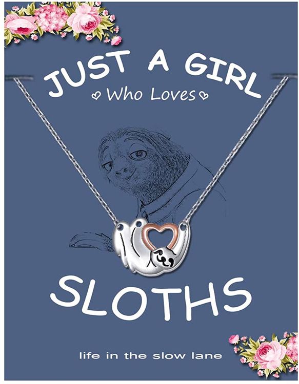 ichrati Sloth Gifts for Women Girls Trendy Stuff Just A Girl Who Loves  Sloths Cute Key Chains Womens Friend Birthday Gifts Souvenir Pink Girly  Accessories Key Chain Christmas Stocking Stuffers Funny at