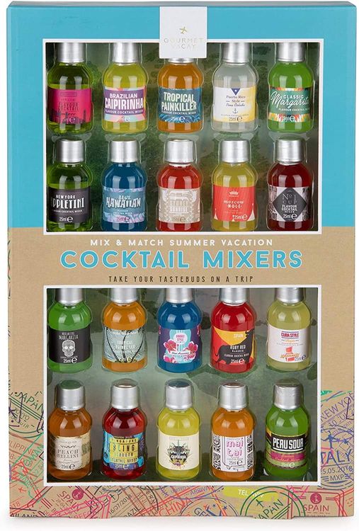 Thoughtfully Cocktails, Mix and Match Skinny Cocktail Mixers in Glass  Bottles, Vegan and Vegetarian, Combine Two Bottles for a Delicious  Sugar-Free