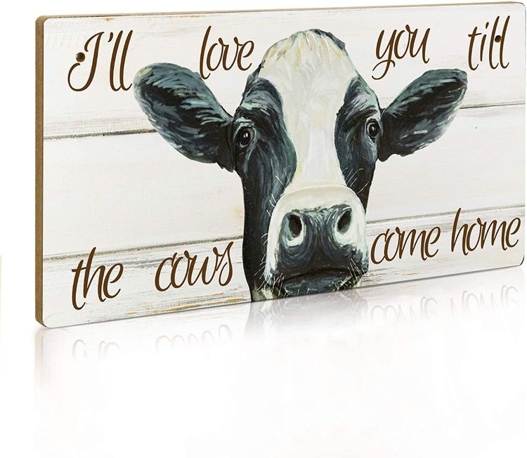 Cow themed Mystery Surprise Box with 7 items - Great Gift for a Cow Lover  Value of over 50 dollars each