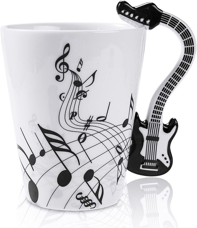 Life Is Short, Buy the Guitar Coffee Mug