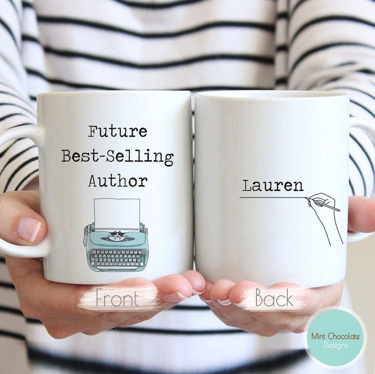 Gift for Author Gift for Writer Funny Author Mug Birthday Gift 