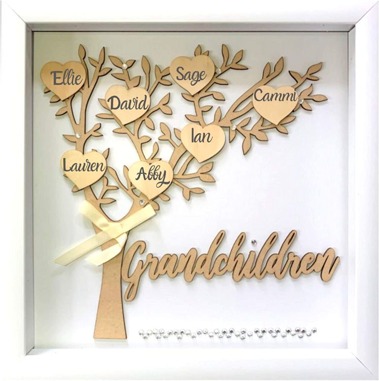Grandchildren Shadow Box Kit
