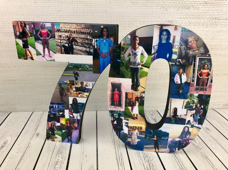 Freestanding Double Photo Number