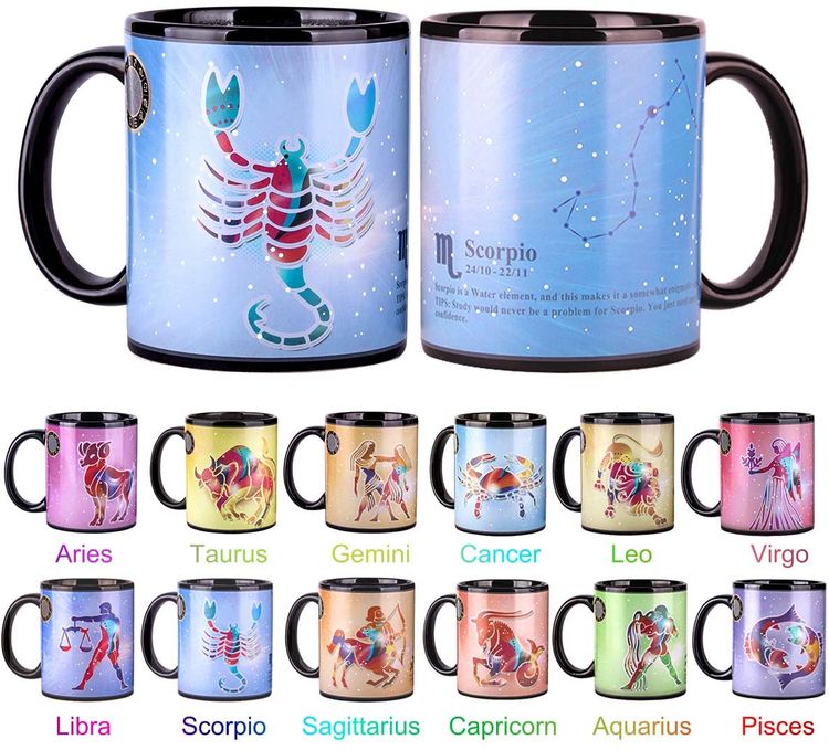 Heat Changing Constellation Mug