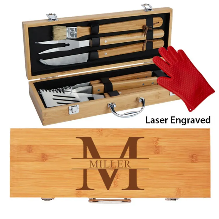 Daddy's Grill Gift - Personalized Grill Set for Dad