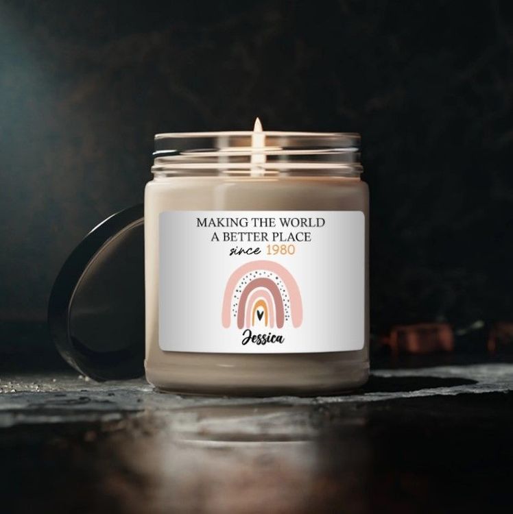 Making The World A Better Place Candle