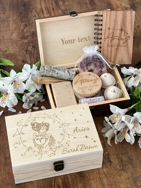 Aries Zodiac Box Gift Set