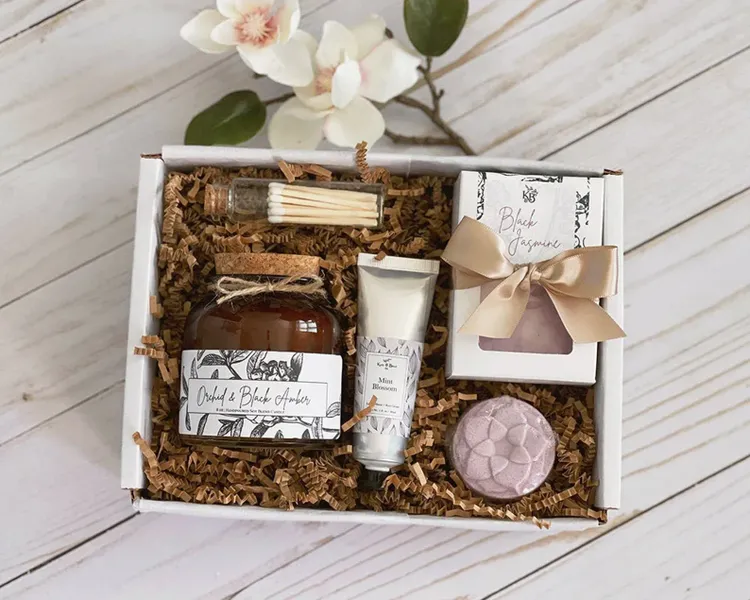 Healing Harmony Gift Box - Get Well Soon Gift Basket for After