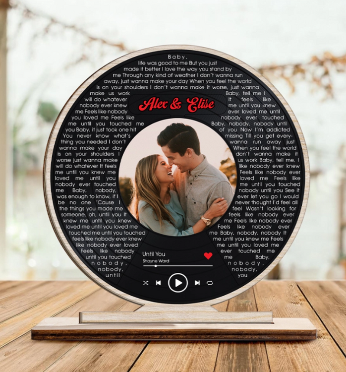 Baby Life Was Good To Me – Personalized Upload Photo Wooden Plaque