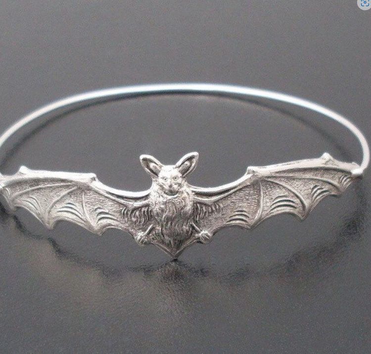 Bat Bangle Bracelet
