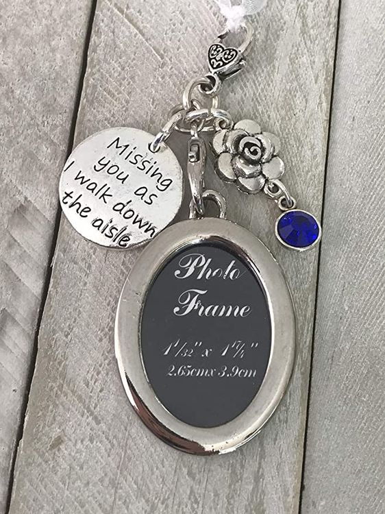 Bouquet Photo Charm