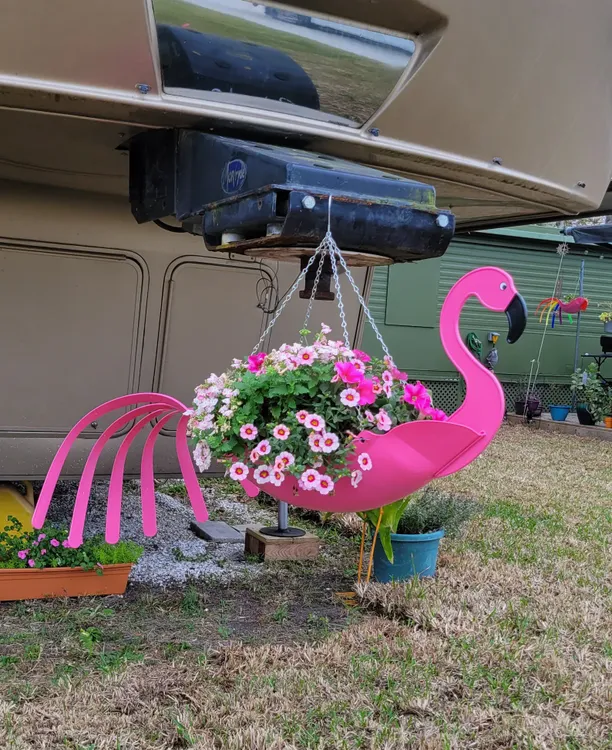 Bright Pink Flamingo
