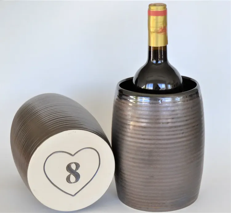 Bronze Pottery Wine Chiller