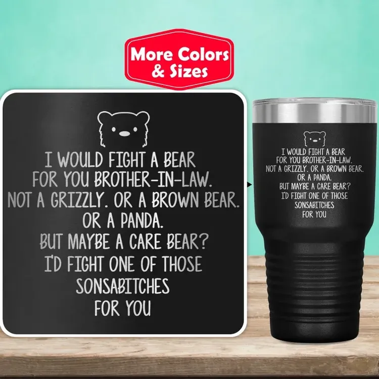 Brother In Law Tumbler